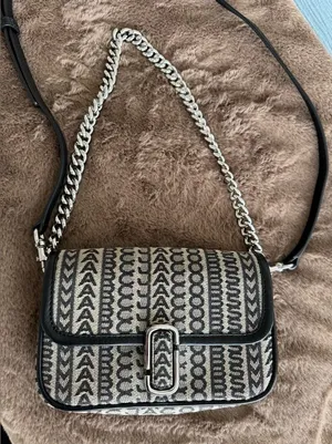 🛎️ Clearance MARC JACOBS THE MONOGRAM J MARC MINI SHOULDER BAG  Black Multi thumbnail 1