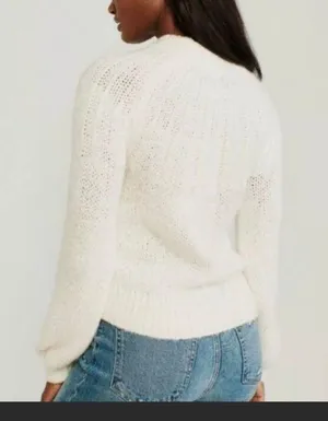 Abercrombie Fuzzy Mock Neck Sweater thumbnail 2