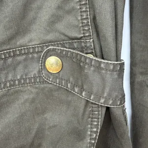 J.Crew Field Jacket‎ Womens Small Brown Cotton Utility Military Coat thumbnail 3