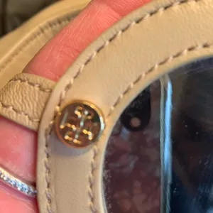 Authentic TORY BURCH Woven leather Flap shoulder bag thumbnail 10