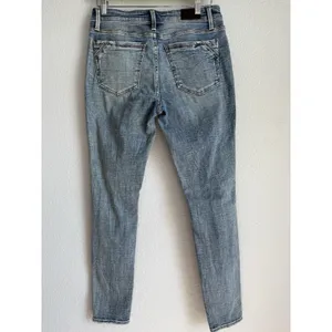 Buckle Black Fit 53 Distressed Ankle Skinny‎ Jeans Blue Denim Mid Rise Ripped 26 thumbnail 10