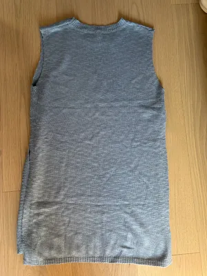 Uaneo 2 Piece Outfit Summer Knit Sweater Set Sleeveless Tunic top and short thumbnail 9