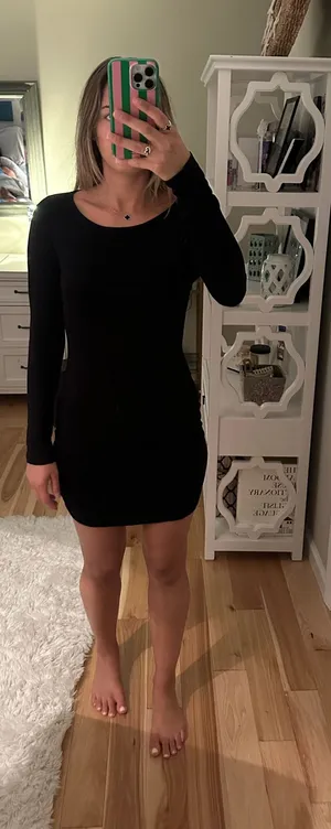 Lulus Black Dress thumbnail 1