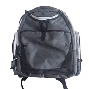 Jeep Adventures‎ Backpack Diaper Bag Grey Black Insulated Pocket thumbnail 1