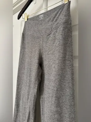 YPB Everyday Soft Flare Leggings Heather Gray size medium thumbnail 3