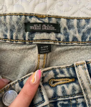 Wild Fable Mom High Rise Jean Shorts thumbnail 3