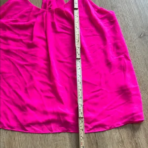 Naked Zebra Women's Fuscia Spaghetti Strap Tank Top Size Large thumbnail 3