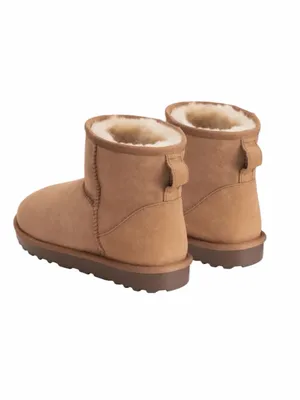NEW Kirkland Signature Women’s Shearling Chestnut Tan Winter Short Boots Size 11 thumbnail 15