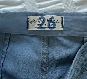 Free People Stretch Crossover Flare Jeans thumbnail 3