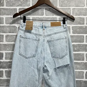 PacSun High Rise Dad Jeans Light Wash Straight Leg 90s Model Off Duty Siz 25 NWT thumbnail 5