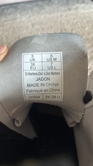 Dr. Martens White Platform Boots thumbnail 5
