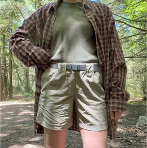 Columbia Sandy River Tan Cargo Hiking Shorts thumbnail 1