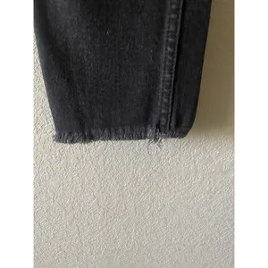 Re/Done Originals High Rise Ankle Crop in Faded Black thumbnail 8