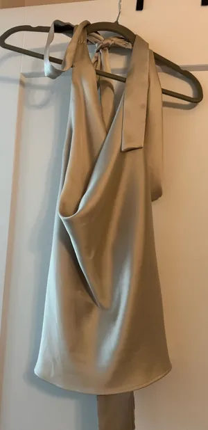 ZARA Satin Top thumbnail 1
