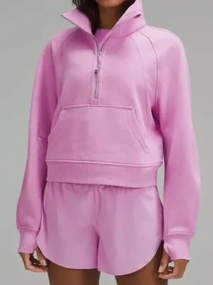 lululemon Scuba Oversized Funnel-Neck Half Zip Size XS/S thumbnail 1