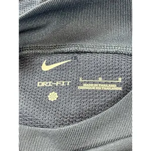 Nike DriFIT Womens L Blue Athletic Shirt Soccer Training Vented Short Sleeve NWT thumbnail 4
