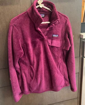 Patagonia Women's Jacket Snap-T Fleece Pullover Purple Size Medium thumbnail 1