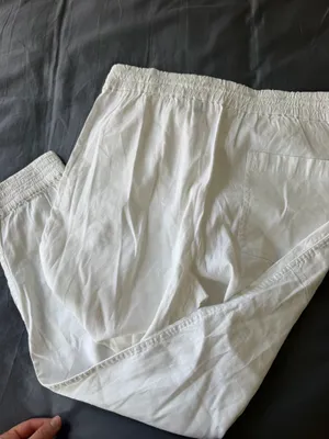 Theory white cargo pants  thumbnail 4