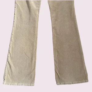Just USA Y2K 2000’s Khaki Tan Preppy Low Rise Corduroy Casual Straight Leg Pants thumbnail 8