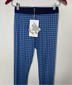 NWT Baum Und Pferdgarten Mesh Jazzlyn Leggings - Blue Gingham SUSTAINABLE sz XS thumbnail 8