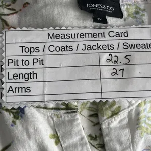 Jones‎ And Co Linen Popover Top Cream 1X thumbnail 7
