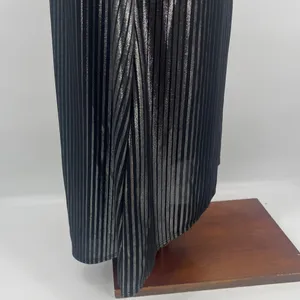 Vtg Y2K Rag Strapless Metallic Babydoll Midi Dress Sz M 90s Silver Bow Club USA thumbnail 6