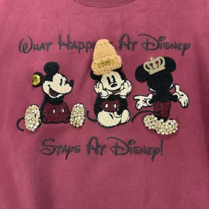 NWOT Alaski Embellished Mickey Mouse Sweatshirt Top One Size Disney thumbnail 2