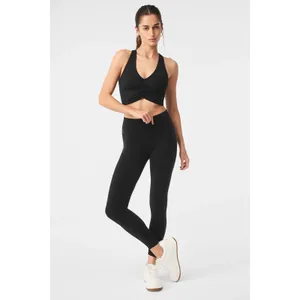NWT ALO 7/8 High Waist Airbrush Leggings Black Size Medium Brand New thumbnail 3