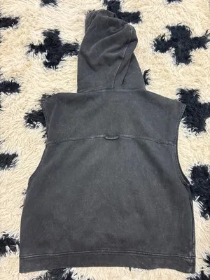 Free People Movement Sleeveless Hoodie Sweater Muscle Sweatshirt Women’s M thumbnail 3