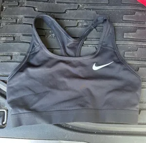 Black Nike Sports Dri-Fit Bra thumbnail 1