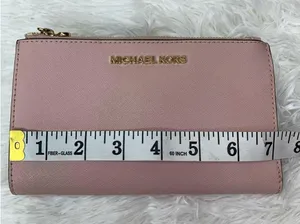 Michael Kors Pink Double Zipper Wristlet / Wallet with Phone Slot thumbnail 15