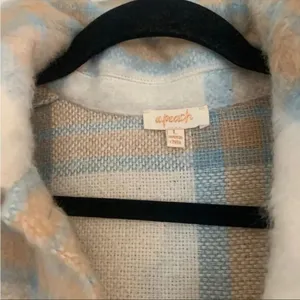 ✨ PLAID BUTTON DOWN SHACKET  COAT✨ thumbnail 7