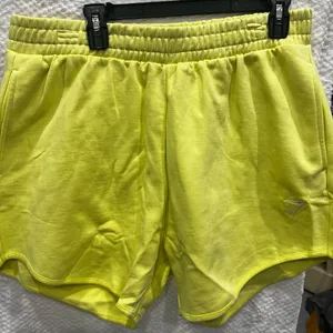 Gymshark firefly green training sweatshorts Comfortable Fit #1 thumbnail 1
