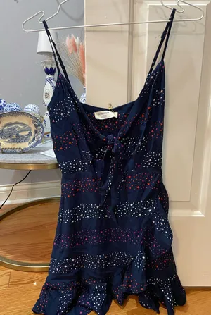Ocean Drive Dress Mini stars blue size small thumbnail 1