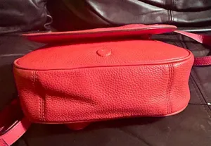 Coral Marc Jacobs Empire City crossbody bag Red Empire City grained leather thumbnail 5
