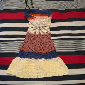 Multicolor Crochet Dress/coverup thumbnail 6