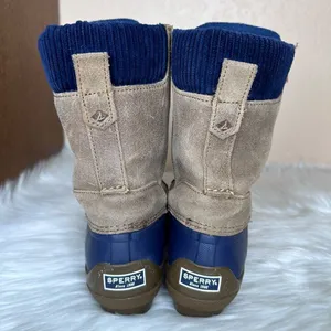 SPERRY TOP SIDER SYREN MISTY Women's Waterproof Duck Fleece Lined Boots Size 8 thumbnail 4