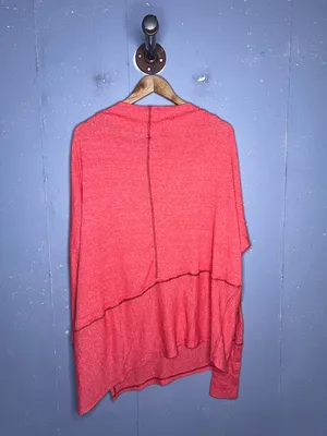 We The Free Cherry Londontown Asymmetrical Top Free People Women’s M thumbnail 7