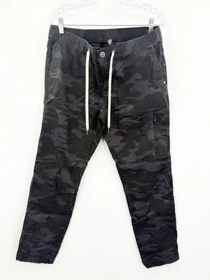 Vuori Ripstop‎ Pants Black & Gray Camo Women's Size Large thumbnail 2