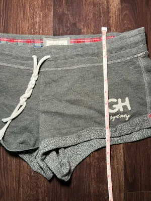 Y2K 2000s Gilly Hicks Grey Shorts Size Medium thumbnail 6