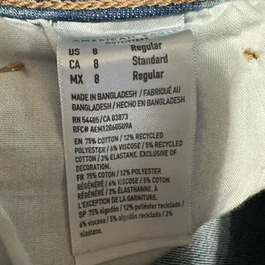 American Eagle Jeans Womens 8 Kick Boot Cut Next‎ Level Stretch Western Boho thumbnail 6