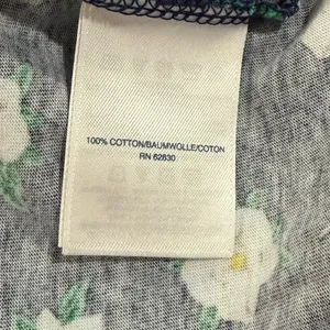 Draper James x Lands' End‎ Blue Floral Shift Dress Petites Size Medium thumbnail 7