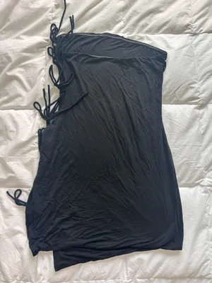 Tiger Mist Black Mini Dress Strappy thumbnail 3