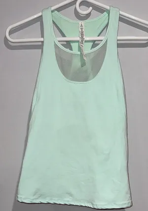 Lululemon Athletica Light Green Tank Top thumbnail 1