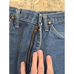 Wrangler High Rise Cut Off Denim Shorts Vintage Urban Outfitters Reworked Sz 6 thumbnail 3
