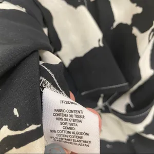 10 Crosby Derek Lam Black White Floral Print Shift Dress Size 8 thumbnail 11