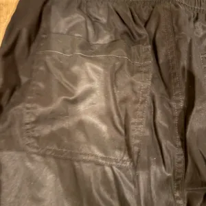 Shiny Black Joggers thumbnail 10