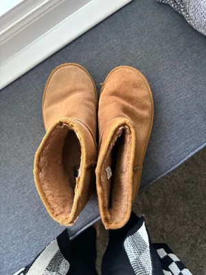 Studio works size 8 1/2 Rust slip on booties thumbnail 6