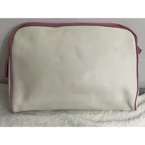 Coach Vintage G05S-5068 Large Work Clutch Pink & White thumbnail 2