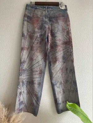 We The Free Free People Aurora Mid Rise Flare Size 26 ..Retail $248 thumbnail 6